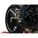 Escape bajo hidroformado negro homologado HP Corse Triumph Speed Triple 2007 a 2010