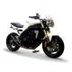 Echappement hydroform bas noir homologué HP Corse Triumph Speed Triple 2005 à 2006