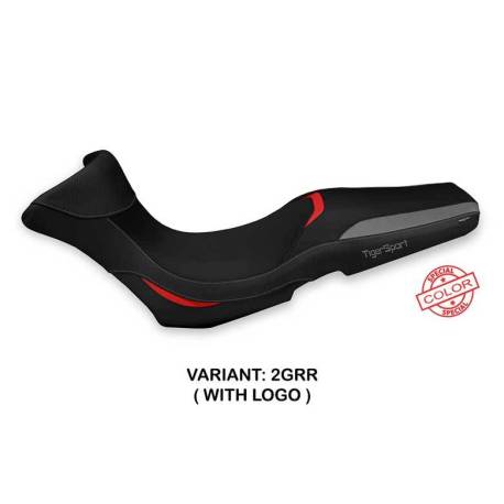 HOUSSE DE SELLE COMPATIBLE TRIUMPH TIGER 1050 SPORT (13-20) - MODÈLE JULFA SPEC