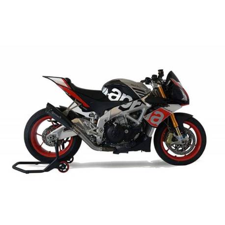 Echappement HP Corse Evoxtrem inox noir racing Aprilia Tuono V4