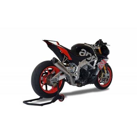 Echappement HP Corse Evoxtrem inox satine racing Aprilia Tuono V4