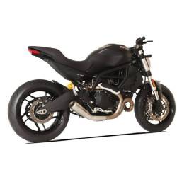 Echappement GP07 racing argenté embout alu racing Monster 797