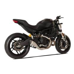 Echappement Hydroform Classic Racing satiné bas HPCorse Ducati Monster 797