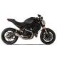 Echappement Hydroform Racing satiné bas HPCorse Ducati Monster 797