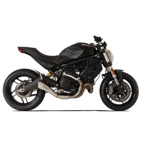 Echappement Hydroform Racing satiné bas HPCorse Ducati Monster 797