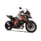 Escape de acero inoxidable satinado HP Corse Evoxtrem 260mm KTM 1290 Superduke GT