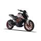 Echappement inox satiné HP Corse Evoxtrem 260mm KTM DUKE 390