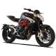 Echappement hydro 3 noir cache carbone Racing HP Corse Mv Agusta Brutale