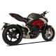 Echappement hydro 3 inox cache Carbone Racing HP Corse Mv Agusta Brutale