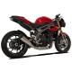 Echappement bas satiné Evoxtrem Racing HP Corse Triumph Speed Triple 2017