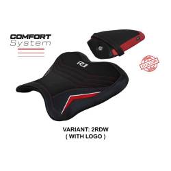 FUNDA DE ASIENTO COMPATIBLE YAMAHA R1 (15-22) MODELO KAGRAN ESPECIAL COLOR