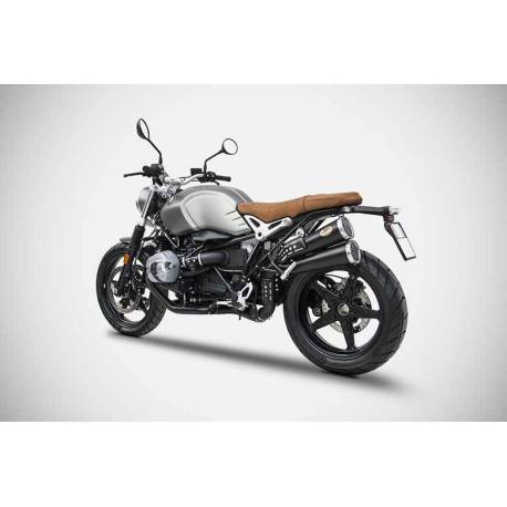 SILENCIEUX ZARD THUNDERBOLT INOX HOMOLOGUE E5 BMW R NINE T SCRAMBLER