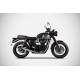 DOPPIO SILENZIATORE ZARD INOX OMLOGATO E5 TRIUMPH BONNEVILLE T120