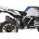 SILENCIEUX SPS CARBON SHORT INOX NOIR HOMOLOGUE BMW R 1250 GS