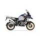 SILENCIEUX SPS CARBON SHORT INOX SATINE HOMOLOGUE BMW R 1250 GS