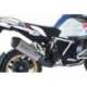 SILENCIEUX SPS CARBON SHORT INOX SATINE HOMOLOGUE BMW R 1250 GS