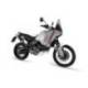 SILENCIEUX HAUT HP CORSE HOMOLOGUE SP-1 TITANE NOIR DUCATI DESERT X