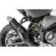 SILENCIEUX BAS HP CORSE HOMOLOGUE SP-1 TITANE NOIR DUCATI DESERT X