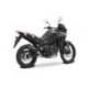 SILENCIEUX BAS HP CORSE HOM SP-1 CARBON SHORT TITANE NOIR HONDA XL750 TRANSALP