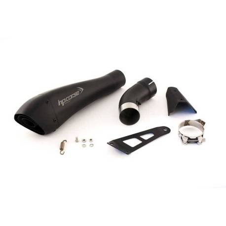 Escape hidroformado de inox negro homologado HP Corse Kawasaki Z900