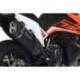 Echappement HP Corse Sps Noir Homologue Euro 4 Carbone Ktm 790 Adventure