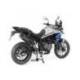 SILENCIEUX HP CORSE SP-3 HOMOLOGUE EURO 5 INOX NOIR TRIUMPH TIGER 850/900