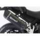 SILENCIEUX HP CORSE SP-3 HOMOLOGUE EURO 5 INOX NOIR TRIUMPH TIGER 850/900