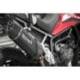 SILENCIEUX HP CORSE SP-3 HOMOLOGUE EURO 5 INOX NOIR TRIUMPH TIGER 850/900