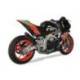 Echappement HP Corse Evoxtrem inox noir racing Aprilia Tuono V4