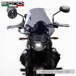 SAUT DE VENT TOURING FUME CLAIR GUZZI BIONDI