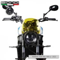 SAUT DE VENT CAFFE TRANSPARANT GUZZI JAUNE BIONDI