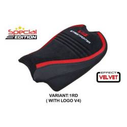 FUNDA DE ASIENTO COMPATIBLE DUCATI STREETFIGHTER V4 20-23 MODELO AREION VELVET