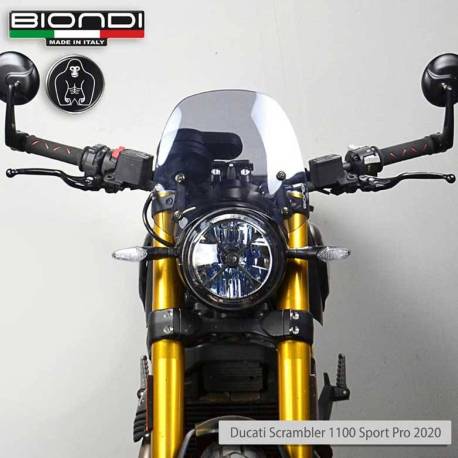 SAUT DE VENT SPORT FUME CLAIR SCRAMBLER BIONDI