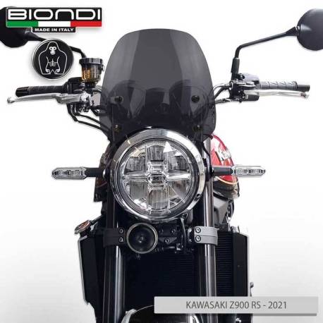 SAUT DE VENT SPORT FUME FONCE Z900RS BIONDI