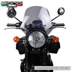 SAUT DE VENT TOURING FUME CLAIR BONNEVILLE BIONDI