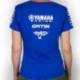 T-shirt Femme GMT94 Yamaha 2024-2025 bleu