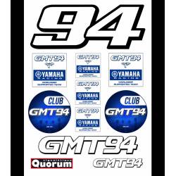 Planche de stickers GMT94