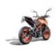 Soporte de escape Evotech Performance KTM Duke 390 (2017+)