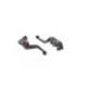 Short brake and clutch lever kit Evotech Performance Yamaha YZF-R1 (2004-2006)