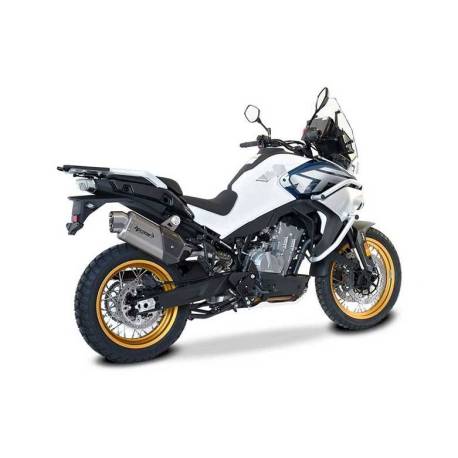 SILENCIEUX HP CORSE 4-TRACK R SATIN CF MOTO 800 MT