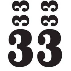 Vintage Numbers 3