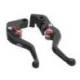 Evotech kit leviers de frein et embrayage courts fixes - Aprilia Shiver SL 750 (