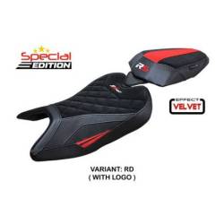 HOUSSE DE SELLE COMPATIBLE APRILIA RS 457 (23-24) MODÈLE BEZZSPECIAL EDITION