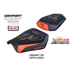 COPERTURA SEDILE COMPATIBILE KTM 1390 SUPER DUKE R (DAL 2024) MODELLO KALIX SPECIAL