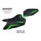 HOUSSE DE SELLE COMPATIBLE KAWASAKI NINJA 500 (2024) MODÈLE ARLON