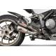 Demi ligne d'échappement Racing Gunshot Euro 4 Multistrada 1260