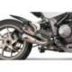 Demi linea di scarico Racing Gunshot Euro 4 Multistrada 1260