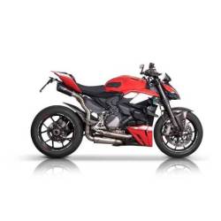 DEMI LIGNE ECHAPPEMENT QD EXHAUST HOMOLOGUE DUCATI STREETFIGHTER V2