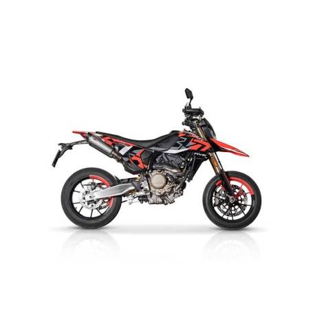 PAIRE DE SILENCIEUX TITANE HOMOLOGUE TRICONE DUCATI HYPERMOTARD 698