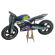 BLACK WOOD BALANCE BIKE + VR46 DECAL KIT